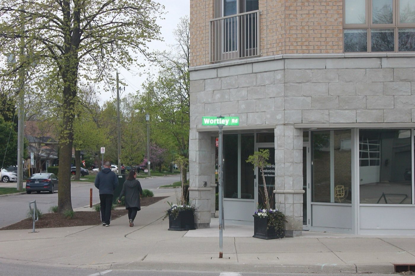 Wortley Road at Bruce Street in Wortley Village, London Ontario